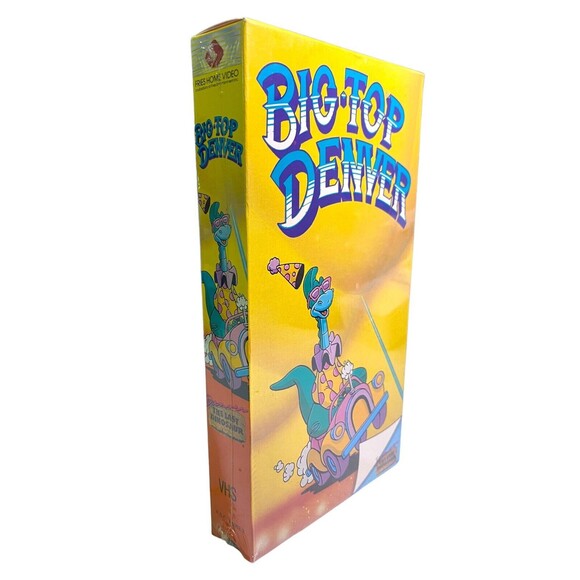 Denver The Last Dinosaur VHS Big Top Denver (1988) RARE Sealed Animation Fantasy - Picture 7 of 9